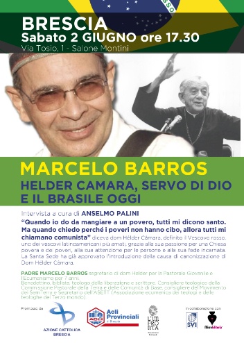 Incontro con Marcelo Barros su Camara e il Brasile